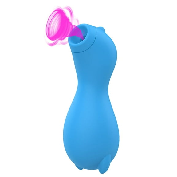 Clitoral Sucking Vibrator, Clit Nipple Stimulator with 7 Suction Modes, Rechargeable Adult Sex Toys for Women & Couples, Blue