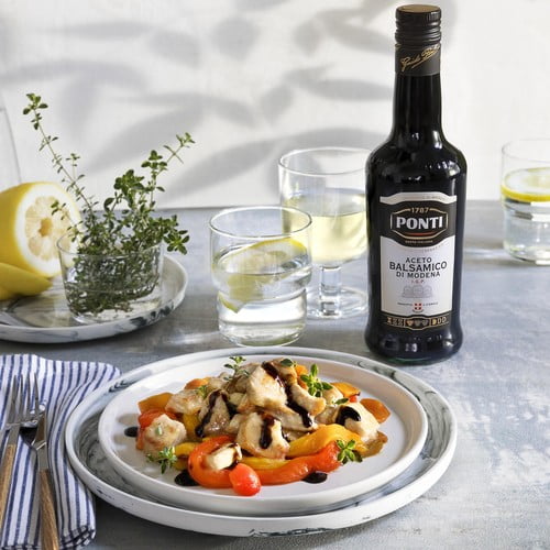 Ponti Balsamic Vinegar Of Modena 500ml, British Import (Pack of 2)