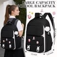 thumbnail image 2 of DAKIMOE Kids Backpack School Backpacks for College Cute Girl Middle High School Bookbag Large Capacity Lightweight Waterproof Daypack for Teens Students, 2 of 8