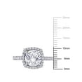 thumbnail image 2 of Everly Women's Sapphire Sterling Silver Engagement Ring, 2 of 7
