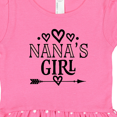 thumbnail image 3 of Inktastic Nana Girl Granddaughter Gift Girls Toddler Dress, 3 of 4