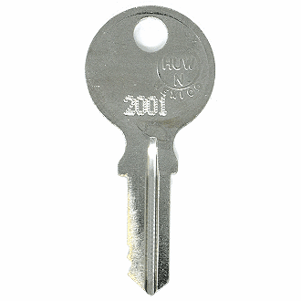 File Cabinet , Desk or Cubicle Replacement Key for Huwil 2025