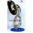 thumbnail image 4 of NauticalMart BB Flat Silver Sousaphone Tuba with Free Case 24" Nickel, 4 of 4
