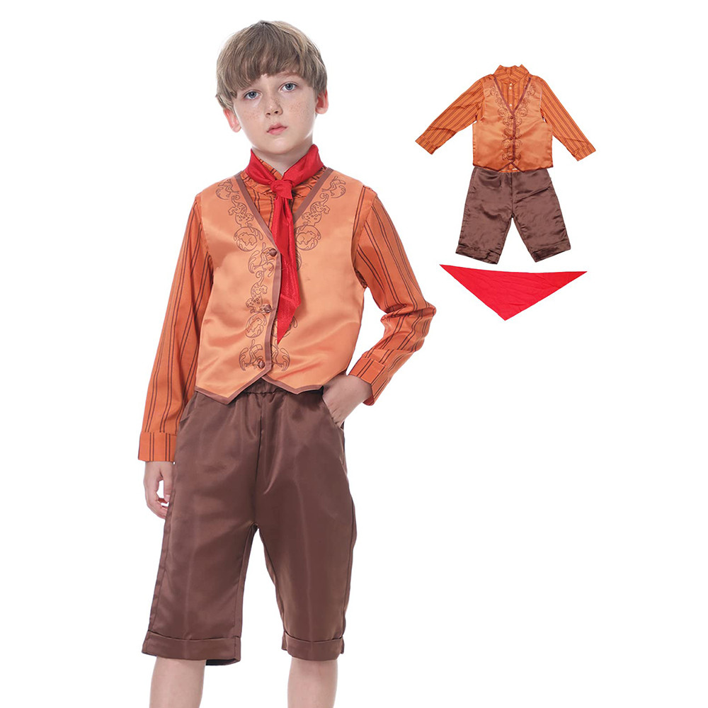 Antonio Encanto Costume For Children, Madriga Costume, Brown Color