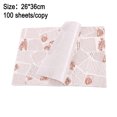 thumbnail image 2 of 100Pcs Deli Wax Paper Sheets for Food, Basket Liners Food Picnic Paper Sheets Greaseproof Deli Wrapping Sheets, 26 x 36 CM, 2 of 6