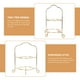 thumbnail image 5 of Exhibidor de doble nivel para pasteles, estilo europeo, ideal para hoteles., 5 of 8