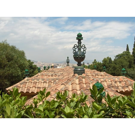 - Framed Art For Your Wall Tiles Sky Clouds Roofs 10x13 Frame