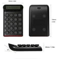 thumbnail image 2 of Calculadora de interruptor mecánico, portátil para oficina diaria y básica, pantalla LCD grande de 10 dígitos (rosa) Zhivalor CZBG-ZH33-1, 2 of 7