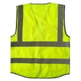 thumbnail image 2 of ALEKO XXXL Safety Vest with Pockets Class 2 ANSI/ISEA Compliant  Yellow, 2 of 6