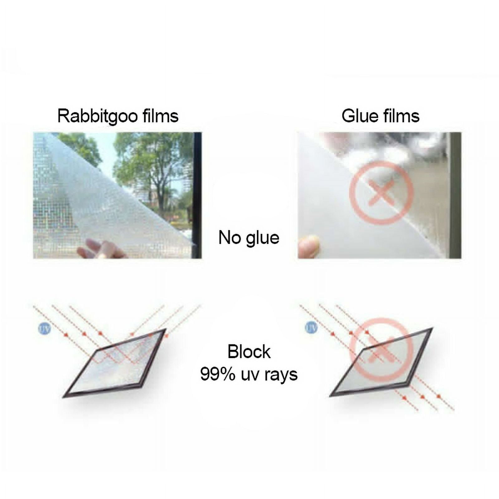  3D White Horse 0999 Window Film Print Sticker Cling Stained  Glass UV Block AJ WALLPAPER US Lv (Vinyl (No Glue & Removable), 146x208cm  【58x82】) : Tools & Home Improvement