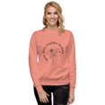 thumbnail image 2 of " Your story inspires history" Unisex Premium Sweatshirt (Dusty Rose, S), 2 of 6