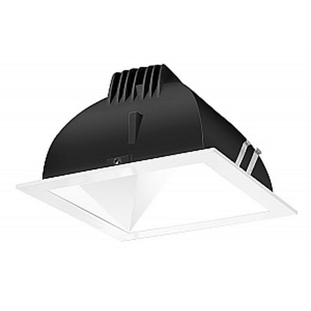 

RAB Lighting FINISHING 6in SQUARE 3000K LED 80 DEGREES WHITE CONE WHITE RING NC TRIM MODULE DOWNLIGHT