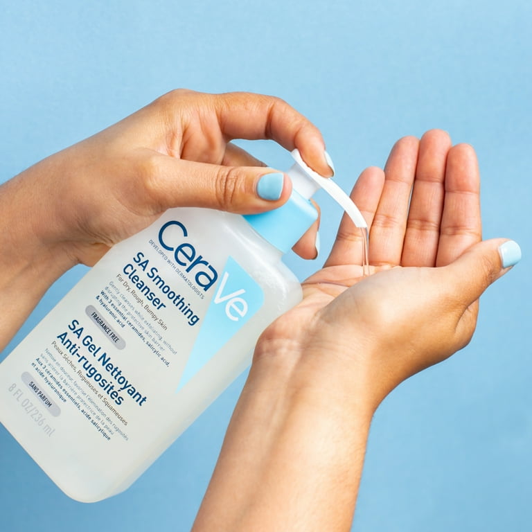 Cerave Sa Smoothing Cleanser Face And Body Wash With Salicylic