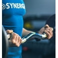 thumbnail image 6 of Synergee Fixed 50LB Easy Curl Bar Pre Weighted Curved Steel Bar with Rubber Weights - Fixed Weight, 6 of 7