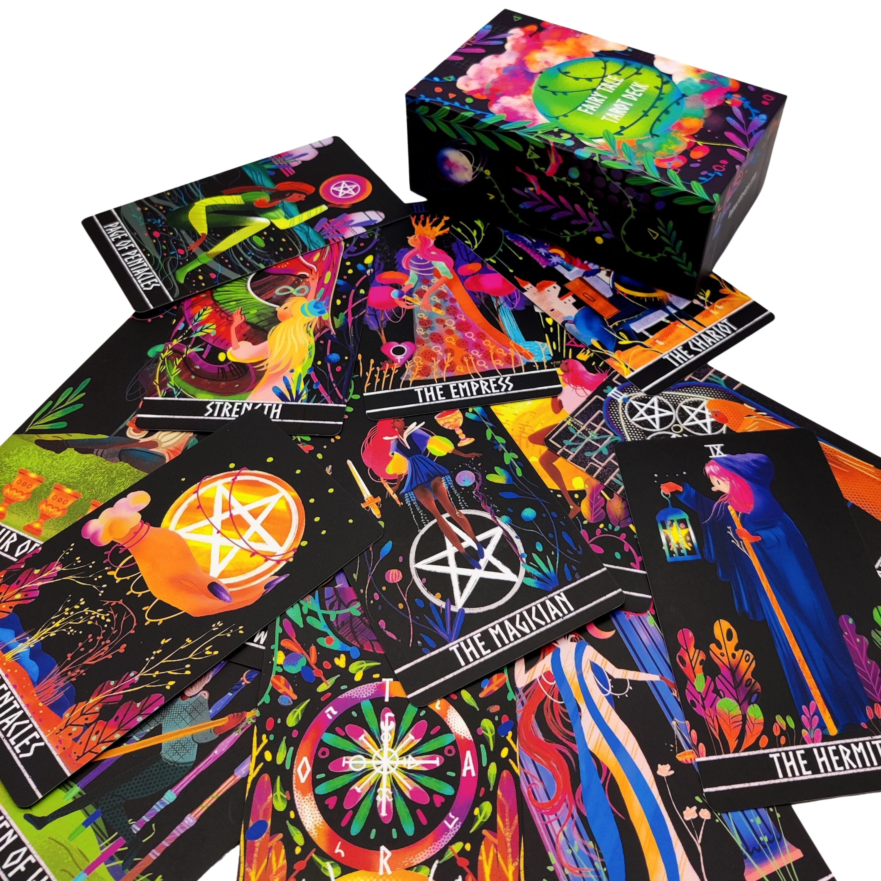 La Muci Fairy Tale Tarot Card Games with Guidebook 350gsm art paper