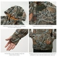 thumbnail image 6 of BASSDASH Men’s Fleece Lined Fishing Hoodies Water Resistant Performance Pullover Sweatshirts Stretchy Hunting Workout Sweatshirt FS32M, 6 of 6