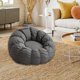 thumbnail image 1 of Sofá tipo puf,Puf Silla Sofá Tumbona Adultos Sofá Perezoso Suave,Puf Sofá Lazy Chair Puf Sofá Lectura,Silla de piso Silla tipo puf Dormitorio Sala de estar,Elegante sofá Gris, 1 of 10