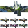 thumbnail image 2 of Design Art Modern World Abstract Canvas Print, 5 Pieces, 60" x 32", 2 of 5