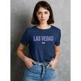 thumbnail image 2 of Las Vegas Usa College Style T-Shirt Women -Image by Shutterstock, Female 3X-Large, 2 of 4