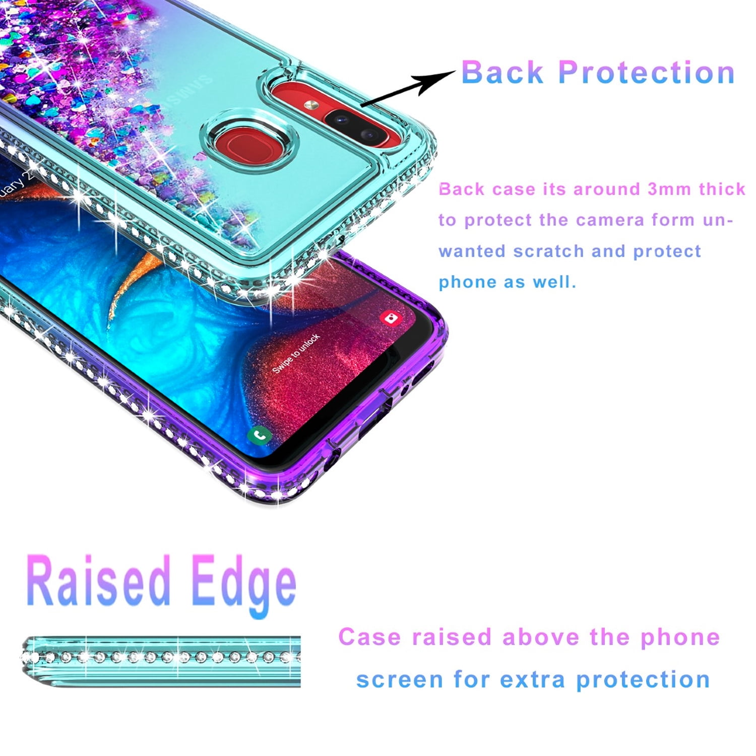 Amazon Samsung A20e Gel Case Double Silicone Case Samsung Galaxy