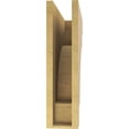 thumbnail image 4 of 5"W x 20"D x 20"H Thin Mediterranean Rough Cedar Woodgrain TimberThane Corbel, Primed Tan, 4 of 6