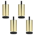 thumbnail image 2 of Patas ajustables de aleación de aluminio para muebles, patas de sofá, patas de repuesto para sillón, armario, sofá, tocador (juego de 4) - Dorado 10cm Sunnimix Patas del sofá, 2 of 6
