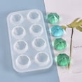 thumbnail image 2 of Hyrbek Polygonal Diamond Silicone Mold Clearance, Diy Drop Glue Mould Resin Silicone Mould Mini Jewelry Cut Resin Epoxy Mould, 2 of 7