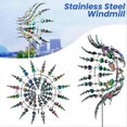 thumbnail image 2 of Magical Metal Wind Spinner, Ornament Spinners, Windmill for Garden,E, 2 of 5