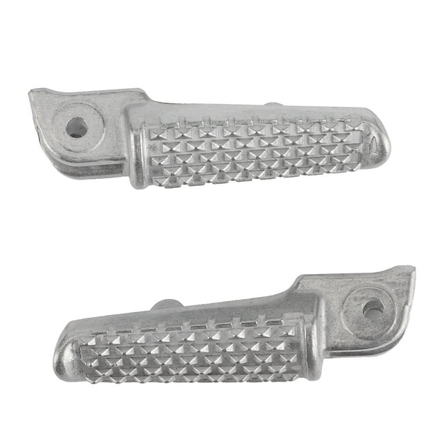 Estriberas para motocicleta, par de reposapiés delanteros para motocicleta, soportes para estriberas, pedales delanteros, lo mejor en su clase