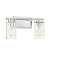 thumbnail image 3 of Trade Winds Raymond 2-Light Bathroom Vanity Light in Chrome, 3 of 5
