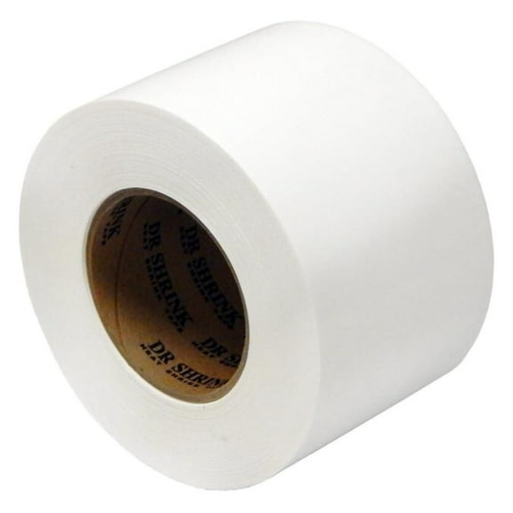 DyGTyX DS-704W 4 inch White Heat Shrink Tape