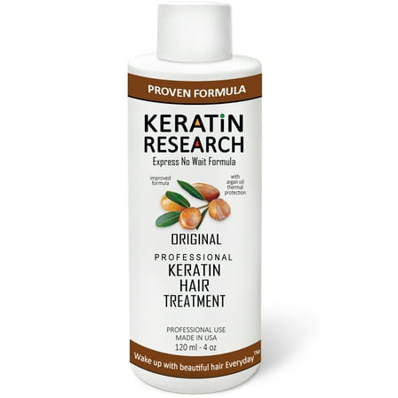 Complex Brazilian Keratin Hair Blowout Treatment 120ml Professional results Starightern and Smooths Hair