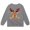 Grey, variant on Crewneck Sweatshirts for Teen Girls Crewneck Classic-Fit Long Sleeve Sun Shirts Embroidered Shirts Pullover Y2k Tops Back To School Outfit Sweater Shirts Clothes