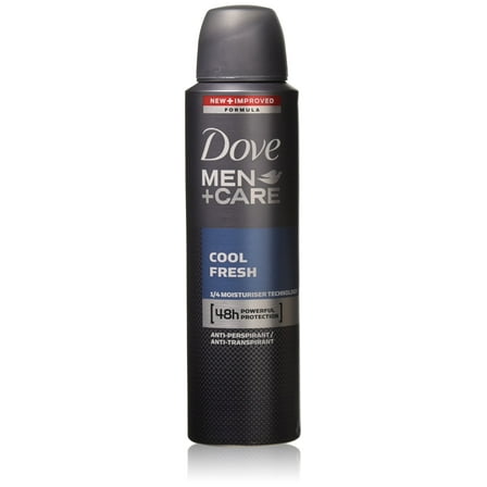 Dove Men   Care Dry Spray Antiperspirant, Cool Fresh 3.80 oz (Pack of 4)