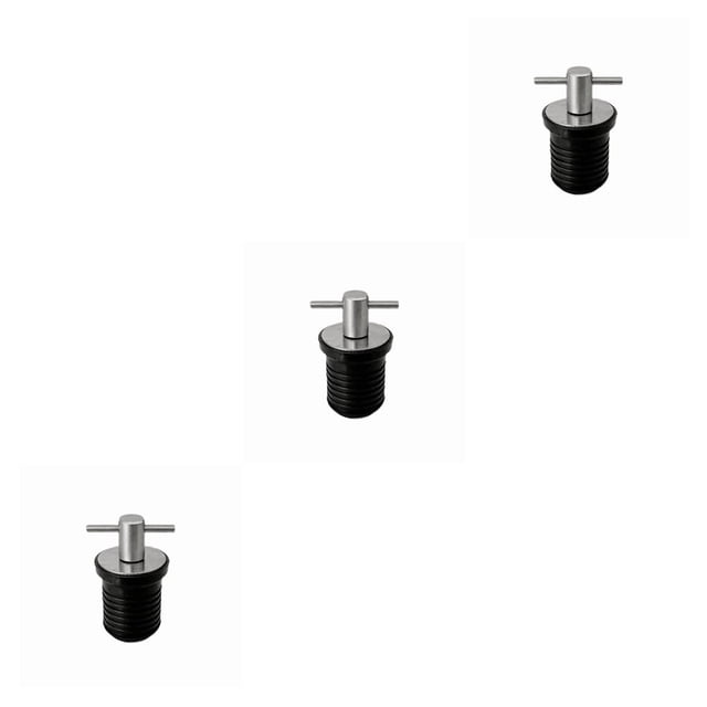 Scienceny Tapón de drenaje, tapón de cubierta, suministros para barcos, accesorios de goma para kayak, conveniencia práctica 1-1/4 Type1 NO1