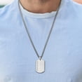thumbnail image 2 of HEYOLL Gold Dog Tag Necklaces for Men to My Son Gifts from Dad American Flag Pendant Chain Military Army Birthday Valentines Day Jewelry Gifts Son Teen Teenages Tween Preteen Him Age Ideas, 2 of 7