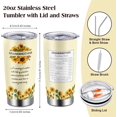 thumbnail image 4 of Mothers Day Gift for Grandma from Grandkids, 20 Oz Coffee Tumbler with Lid and Straw, Funny Grandma Gifts, Birthday Christmas Gifts Ideas for Nana, Sunflower Grandmother Tumbler, 4 of 6
