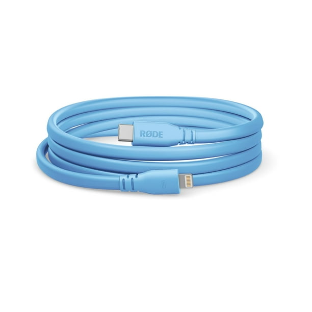 Cable RDE SC19 USB-C a Lightning (1,5 m, azul)