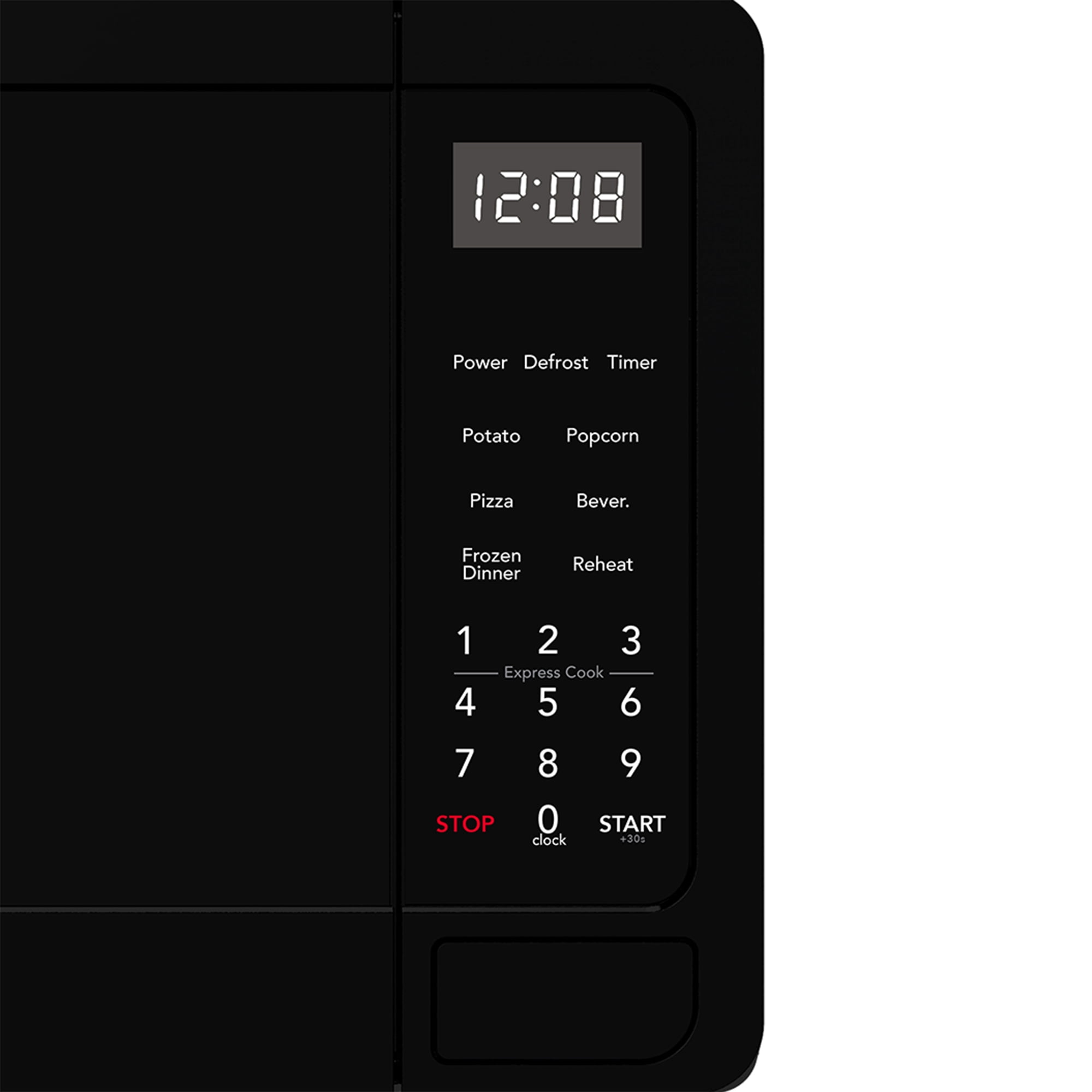 RCA 0.7 Cu.-Ft. 700-Watt Microwave, Black, RMW733-BLACK
