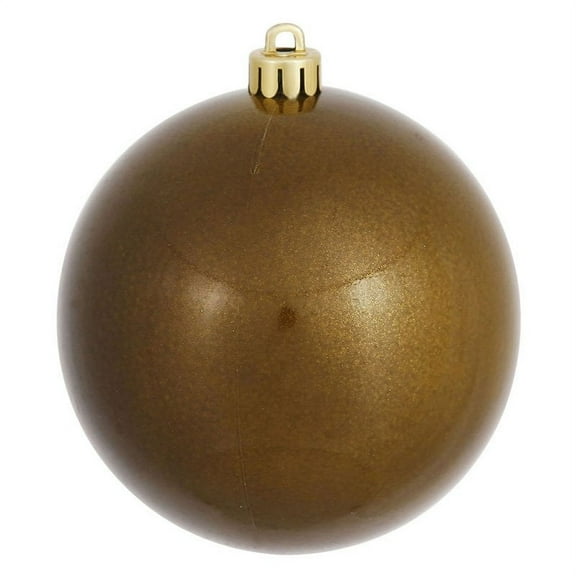 Vickerman 6" Olive Candy Ball Ornament, 4 per Bag
