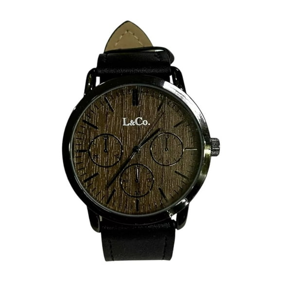 RELOJ Y PULSERA SET PARA HOMBRE DE HEBILLA AJUSTABLE