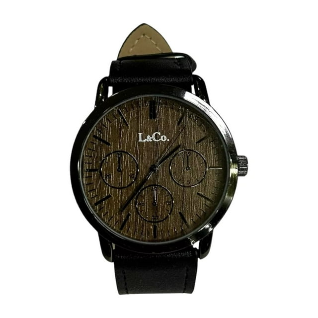 RELOJ Y PULSERA SET PARA HOMBRE DE HEBILLA AJUSTABLE