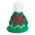 thumbnail image 2 of 4xMini Gorro De Punto Navideño, Suministros Para Fiestas, Manualidades Artísticas DIY, Decoración Navideña Bonita, Verde,, 2 of 8