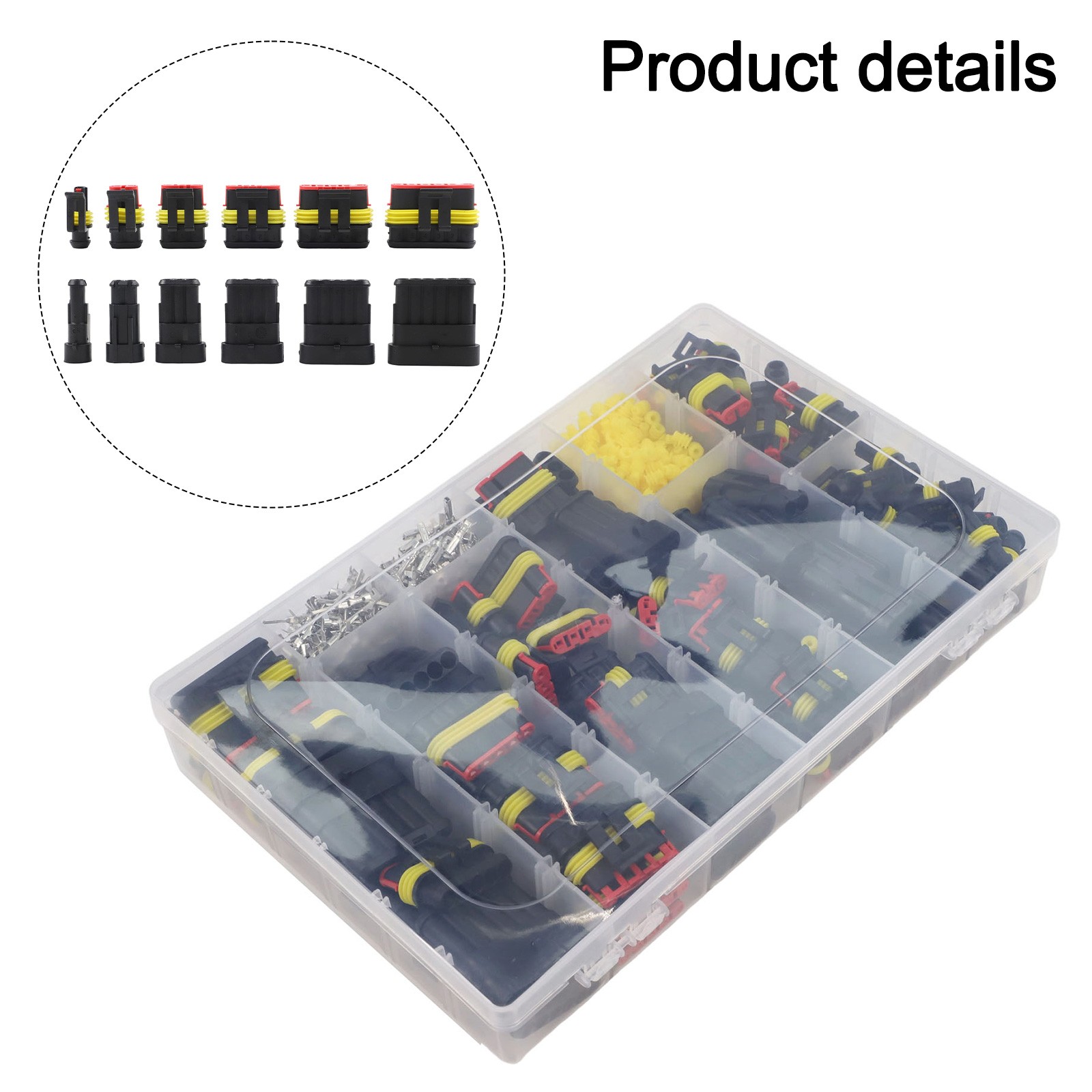 800 PCS Waterproof Automotive Electrical Connectors Kit for Reliable terminal