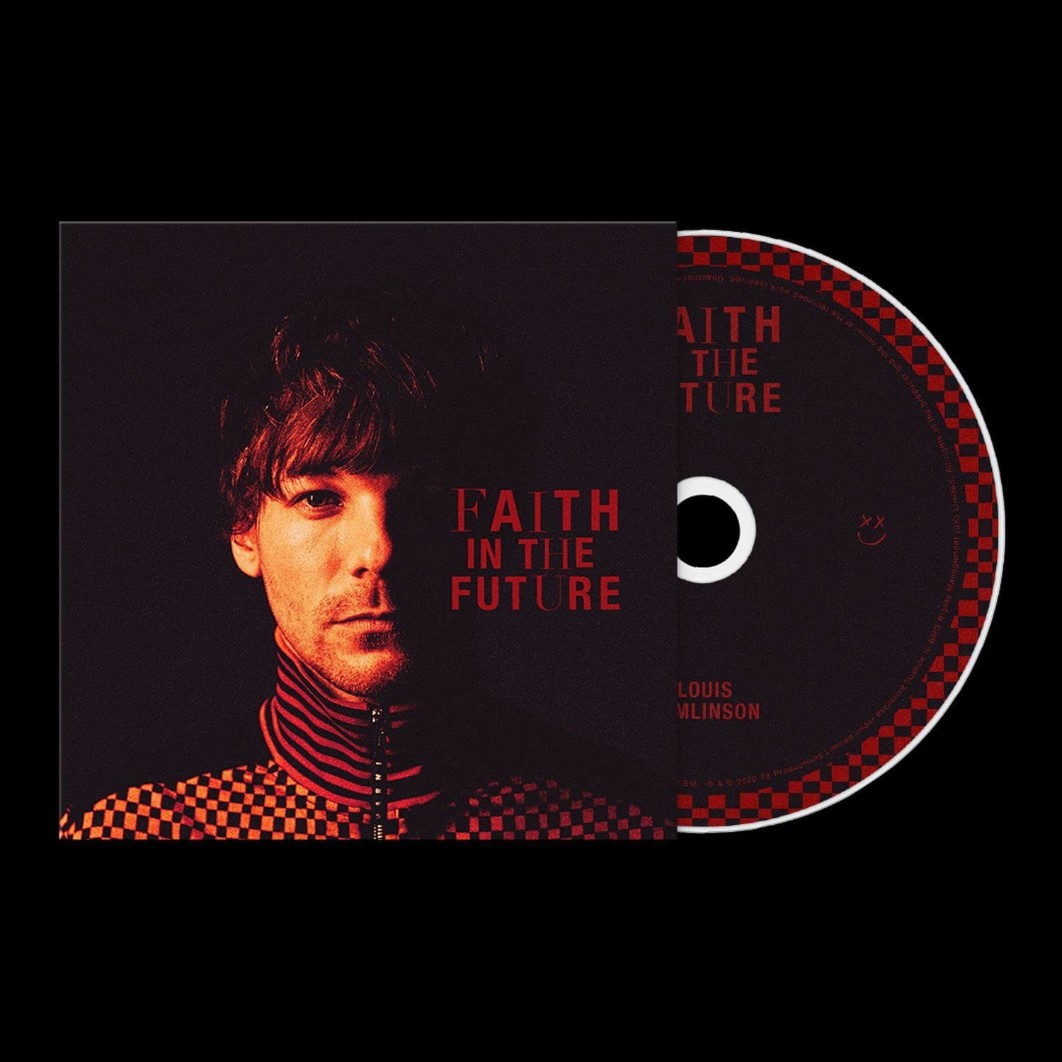 直筆サインCD Louis Tomlinson Faith The Futur SIGNED LOUIS TOMLINSON FAITH IN THE FUTURE AUTOGRAPHED