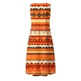 thumbnail image 5 of Women's Casual Sleeveless Midi Sun Dress V Neck Floral Sunflower Print A-Line Dress with Pockets Lightweight Breathable Flowy Summer Dress For Daily Outing, 5 of 5