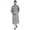 Gray, variant on Atasi Ethnic Long Sleeves Kurta For Menâ€™s Printed Chinese Collar Mens Party Wear