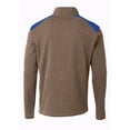 thumbnail image 2 of A4 Tourney Quarter Zip For Men in Heather/Royal | N4094, 2 of 3