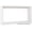 White, variant on Bey Berk Brushed Metal 4"X6" Picture Frame With Easel Back