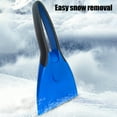 thumbnail image 4 of Mightlink Defrosting Scraper Labor-saving Silicone Non-slip Handle High Efficiency Non-scratching High-strength Deicing Easy to Carry Car Windshield Snow Shovel for Home, 4 of 7